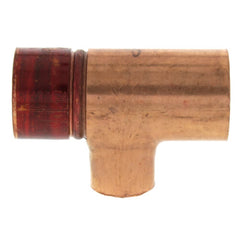 Xylem-Bell & Gossett 108119 3/4" x 1/2" Copper Red Ring Monoflo Tee  | Midwest Supply Us