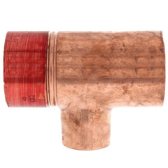 Xylem-Bell & Gossett 108123 1-1/4" x 3/4" Copper Red Ring Monoflo Tee  | Midwest Supply Us