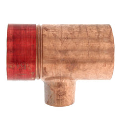Xylem-Bell & Gossett 108124 1-1/2" x 3/4" Copper Red Ring Monoflo Tee  | Midwest Supply Us