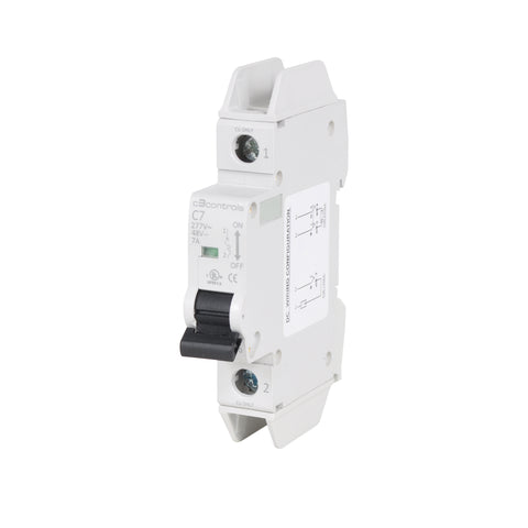 C3 Controls 1100-CB1D2U63 1100-CB1D2U63 - MCB126, Miniature Circuit Breaker, 1 Pole, 610, Trip Curve D, UL 489, IEC 60947-2, IEC 60898  | Midwest Supply Us