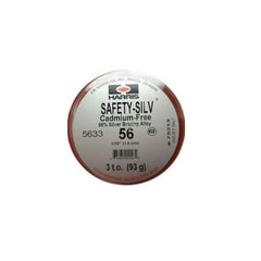 J.W.Harris 5633 Solder Safety Silver #56 3 Ounce  | Midwest Supply Us