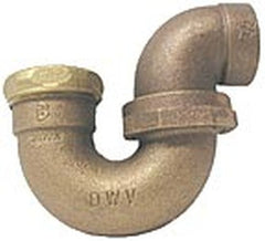 Everflow R1368 RAVEN R1368 1 1/2" C x SJ Union P-trap L/C-O RAVEN # 112CSJUPTLCO  | Midwest Supply Us