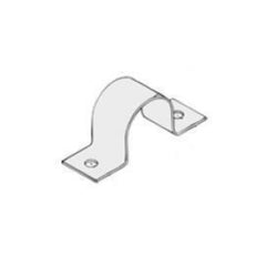 Hangers 231G0050 Pipe Strap Two Hole 1/2 Inch Electro-Galvanized Import  | Midwest Supply Us