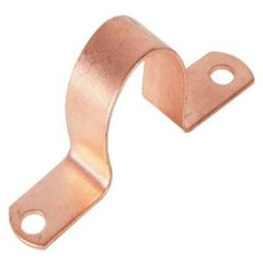 Hangers 231CT0038 Pipe Strap Two Hole 3/8 Inch Copper Gard Import  | Midwest Supply Us