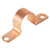 231CT0075 | Pipe Strap Two Hole 3/4 Inch Copper Gard Import | Hangers