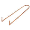 235CTP07504 | Wire Hook Copper Plated 3/4 x 4 Inch | Hangers