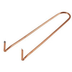 Hangers 235CTP07504 Wire Hook Copper Plated 3/4 x 4 Inch  | Midwest Supply Us