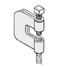 21LB0075 | C Clamp without Locknut 3/4 Inch Plain | Hangers