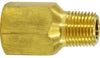 12230 | 1/4(1/2-20)X1/8MIP CARB TO FUEL, Brass Fittings, Inverted Flare, Carburetor To Fuel Line Adapter Ford | Midland Metal Mfg.