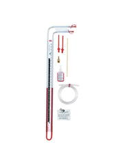 Dwyer Instruments 1227 Dual range U-inclined manometer | 0-16" w.c. vertical | .20-0-2.6" inclined. (English units)  | Midwest Supply Us