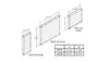 12X19 | Lennox Z1GARD52A-1, 3-Piece Coil Hail Guard, (W x H): 37.317 x 31.352