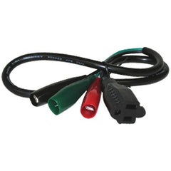 Mars Controls 86076 Cord 24 Inch 3 Wire Test with Female Plug 3 Insulation Clips  | Midwest Supply Us