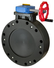 Spears 723321-140C 14 CPVC BUTTERFLY VALVE W/GEAR OPERATOR FKM  | Midwest Supply Us