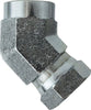 15041616 | 1FX1NPSM UN ELB SW, Hydraulic, Steel Pipe Swivels NPSM, Female 45 Degree Union Elbow Swivel Adapter | Midland Metal Mfg.