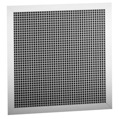 Hart & Cooley RE5T-22X22W Return Air Grille RE5T T-Bar Eggcrate White 22 x 22 Inch  | Midwest Supply Us