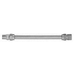 Dormont 20-2122-30 Gas Connector Safety System 3/8x30" MIPxFIP Stainless Steel  | Midwest Supply Us