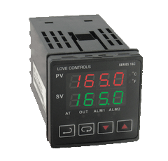 Dwyer Instruments 16C-3 1/16 DIN temperature controller | relay output.  | Midwest Supply Us