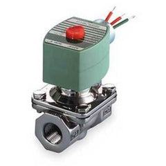 ASCO EF8210G088 Solenoid Valve 8210 2-Way Stainless Steel 3/4 Inch NPT Normally Closed 120 Alternating Current NBR  | Midwest Supply Us