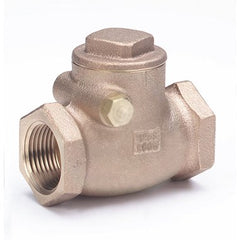 Milwaukee Valves 509-14 Check Valve 1/4 Inch Bronze Horizontal Swing Threaded 125SWP/200WOG  | Midwest Supply Us