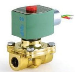 ASCO 8210G054 Solenoid Valve 8210 2-Way Brass 1 Inch NPT Normally Closed 120 Alternating Current NBR  | Midwest Supply Us