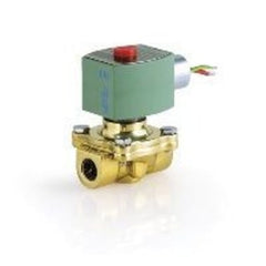 ASCO 8210G014 Solenoid Valve 8210 2-Way Brass 1 Inch NPT Normally Open 120 Alternating Current NBR  | Midwest Supply Us