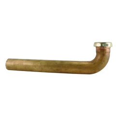 Dearborn Plastic 137B-3 Waste Arm Slip Joint 1-1/2 x 15 Inch Brass 20 Gauge Rough Brass  | Midwest Supply Us