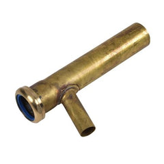 Dearborn Plastic 54SRB Tailpiece 1-1/2 x 8 Inch Sweat Rough Brass 22 Gauge  | Midwest Supply Us