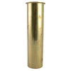 799-3 | Tailpiece 1-1/2 x 4 Inch Flanged Rough Brass 22 Gauge | Dearborn Plastic