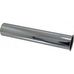 Dearborn Plastic 803-20-1 Tailpiece 1-1/2 x 12 Inch Flanged Chrome Plated Brass 20 Gauge  | Midwest Supply Us