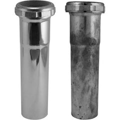 Dearborn Plastic 793A-20BN-3 Extension Tube Rough Brass 1-1/2x12" 20GA Slip Joint  | Midwest Supply Us