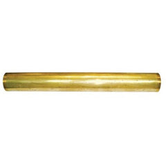 Dearborn Plastic 827-3 Tube Rough Brass 1-1/2"x 12" 20 Gauge Threaded  | Midwest Supply Us