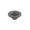 815B | Grid Strainer Wide Flat Top Polished Chrome Brass Less Tailpiece for Kitchen Sinks | Dearborn Plastic