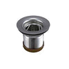 3785AT | Basket Strainer Duo-Mount Long Chrome 2 Inch Stainless Steel with Tailpiece for Bar Sinks | Dearborn Plastic