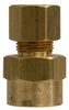18144 | 3/16 X 1/4 (COMP X FIP ADAPTER), Brass Fittings, Compression, Female Adapter | Midland Metal Mfg.