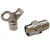 CK-100 | Air Valve Coin 1/8 Inch Nickel Plated Brass 0-125 PSI 0-200 Degrees Fahrenheit | Matco-Norca