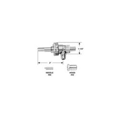 Robertshaw 4626-002 Needle Valve 4626 1/8" Push-To-Turn Universal Top Burner  | Midwest Supply Us