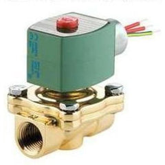 ASCO 8210G012 Solenoid Valve 8210 2-Way Brass 1/2 Inch NPT Normally Open 120 Alternating Current NBR  | Midwest Supply Us