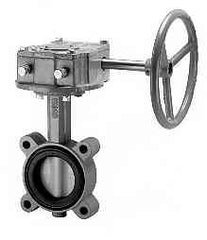 Johnson Controls VFM-060HB-000G 6 IN 2-WAY BTFLY VLV; MANUAL GEAR OPERATOR 175 PSI CLOSE-OFF  | Midwest Supply Us