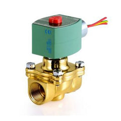 ASCO 8210G002HW Solenoid Valve 8210 2-Way Brass 1/2 Inch NPT Normally Closed 120 Alternating Current EPDM  | Midwest Supply Us