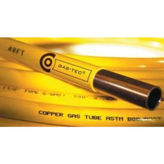 Kamco 11250 Coil Tubing Coated Copper Gas 1/2 50 Feet Yellow  | Midwest Supply Us