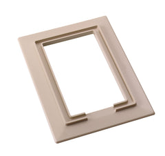 Siemens Building Technology 192-308 Adapter Frame for Pneumatic Room Thermostats, Product Group 19x, Desert Beige  | Midwest Supply Us