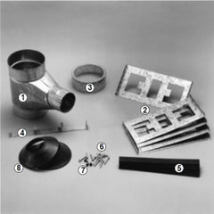 Weil Mclain 382200435 Termination Kit Through Roof or Chimney  | Midwest Supply Us