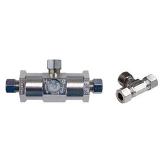 Symmons 4-10B Mixing Valve Mechanical Chrome ADA 3/8 Inch Compression Brass for Tub and Shower Faucets  | Midwest Supply Us
