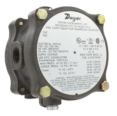 Dwyer Instruments 1950G-5-B-24 1.5-5.5"wc ExpPrf 24VDC PresSw  | Midwest Supply Us