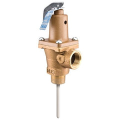 Watts 40L150/210 Relief Valve 40 Automatic Reseating 3/4 x 3/4 Inch MNPT Bronze 75 to 150 Pounds per Square Inch 210 0153614  | Midwest Supply Us