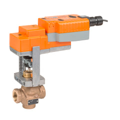 Belimo G232S-M+LVKX120-3 Globe Valve (GV), 1 1/4", 2-way, ANSI Class 250 | Valve Actuator, Electronic fail-safe, AC100-240V, On/Off, Floating point  | Midwest Supply Us
