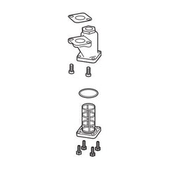 Mcdonnell Miller 342300 Strainer Assembly SA51-9R for 21 25-A & 221 Series Make-Up Water Feeder  | Midwest Supply Us