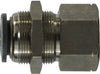 20176C | 1/2 X 3/8 (P-IN X FIP BULKHEAD), Brass Fittings, Composite Body Push In Fittings, Female Bulkheads | Midland Metal Mfg.