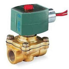 ASCO 8210G094MO Solenoid Valve 8210 2-Way Brass 1/2 Inch NPT Normally Closed 120 Alternating Current NBR  | Midwest Supply Us
