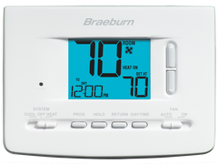 BRAEBURN 2020 Economy Universal Programmable Thermostat 1H / 1C  | Midwest Supply Us